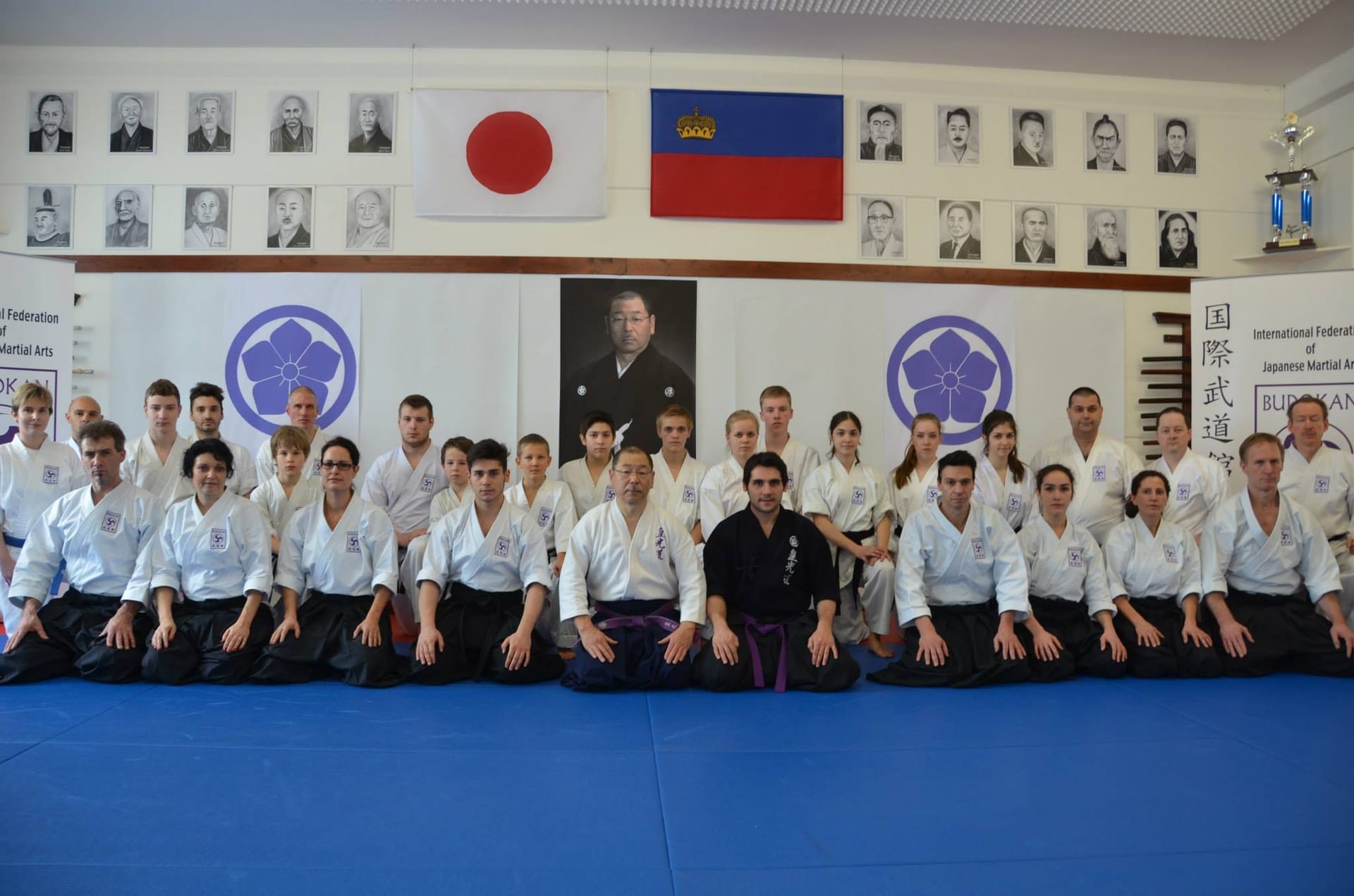 Treffen im Dojo Liechtenstein 2015