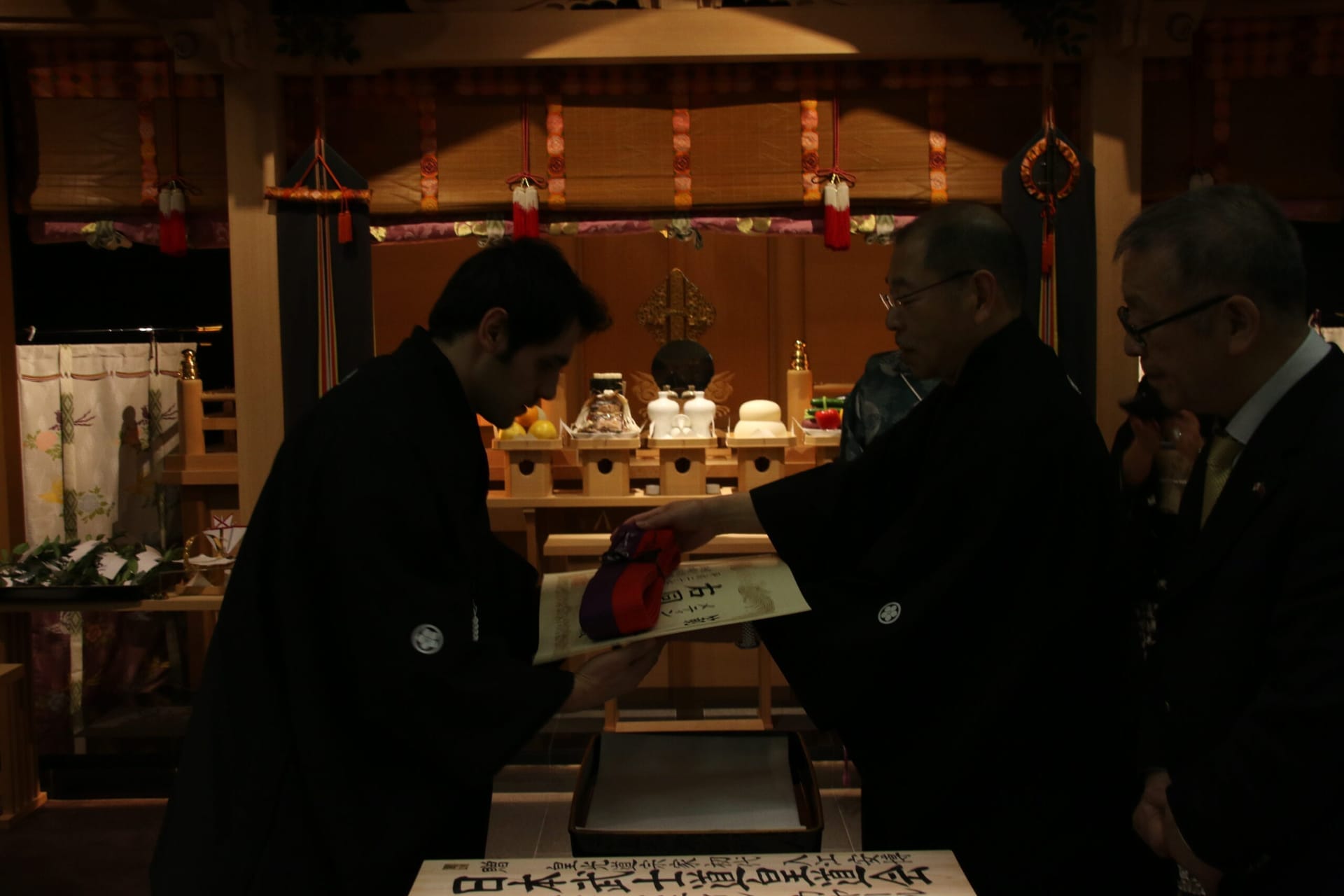 Shihan Zeremonie in Japan 2016