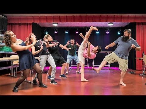 Schauspieler-Ensemble des Krimischmaus 2017